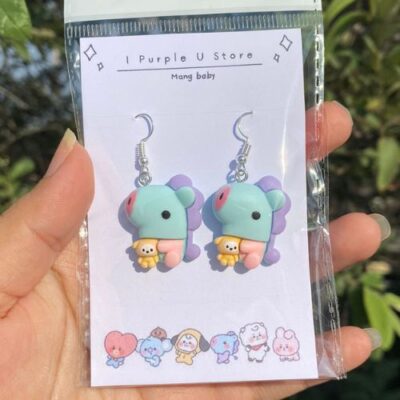 aretes bt21 baby mang