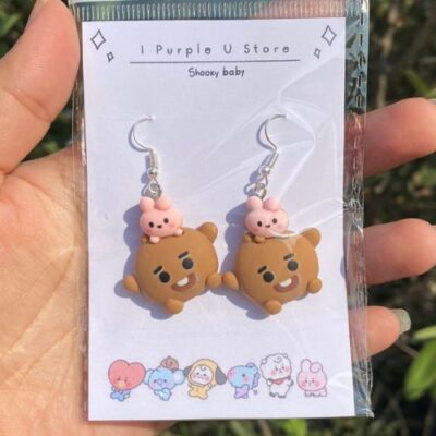 aretes bt21 baby shooky