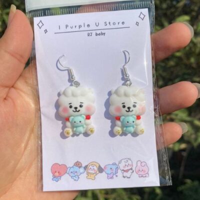 aretes bt21 baby rj