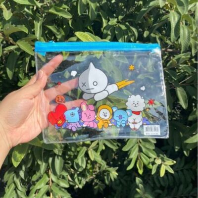 bolsa multiusos bt21 azul