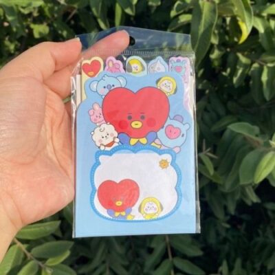 bt21 post it mix tata