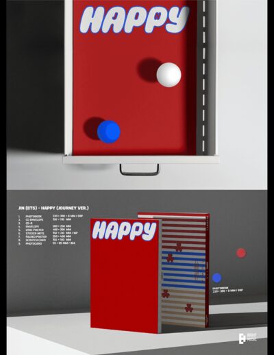 HAPPY (1er álbum de Jin BTS) - Imagen 3