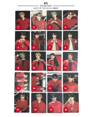 BTS Photocards Oficiales Map Of The Soul On:e INDIVIDUAL
