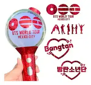 Kit 4 Stickers ARIRANG BTS CONCIERTO