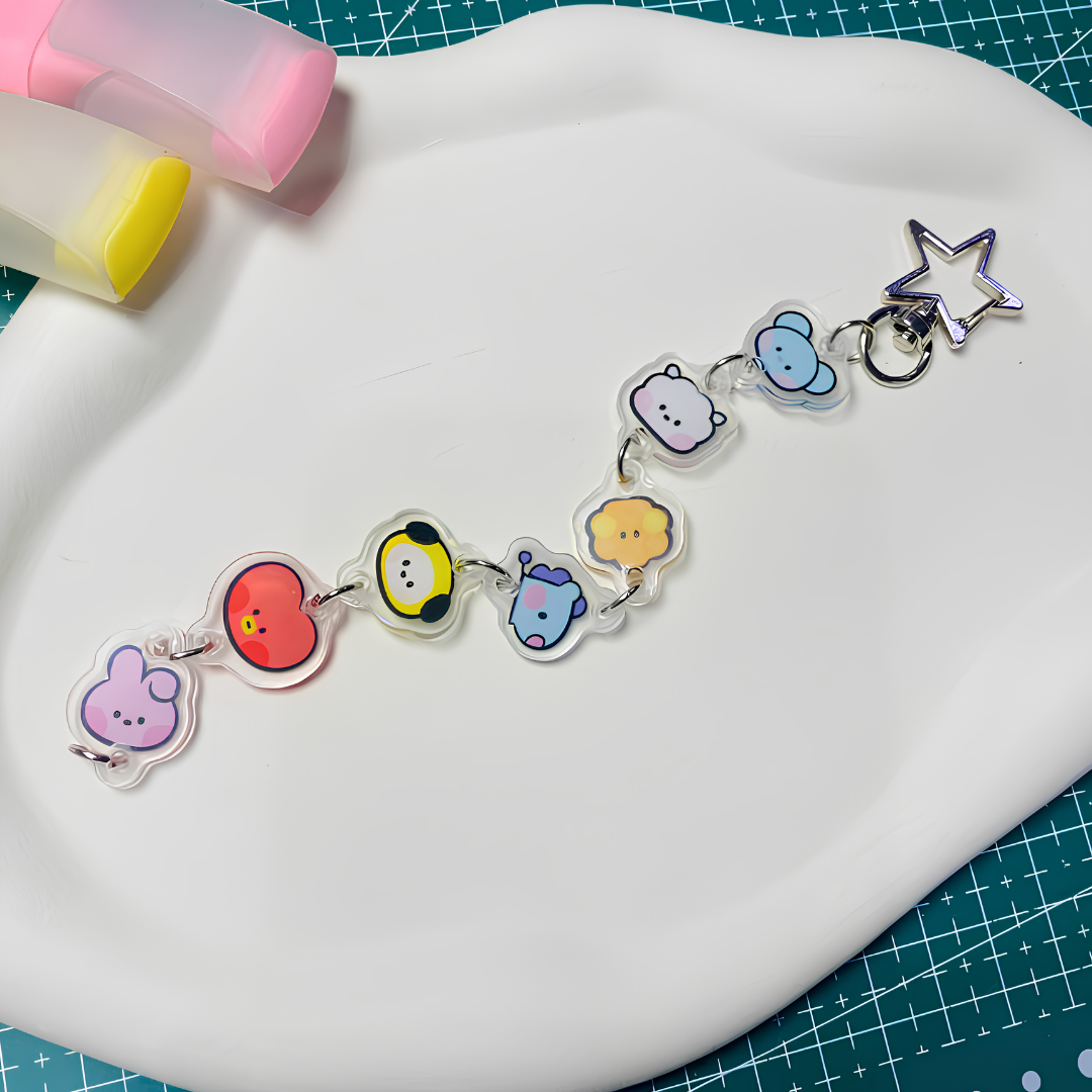 BT21 Keychain Llavero Ot7 - Imagen 4