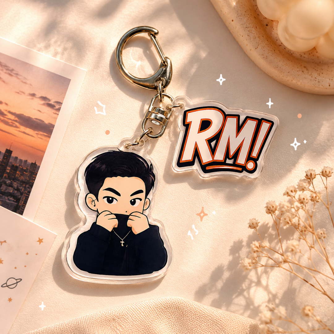 RM BTS Keychain de acrílico - Imagen 3