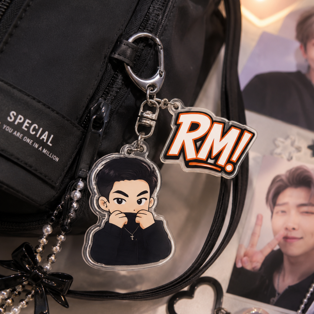 RM BTS Keychain de acrílico - Imagen 4
